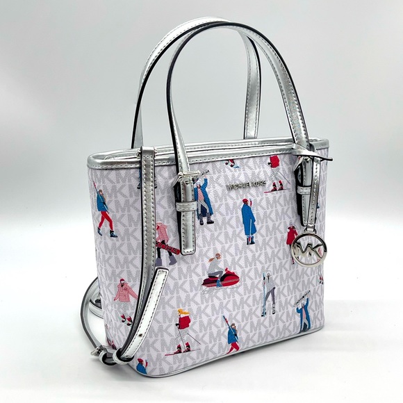 Michael Kors Xsmall JST Top Zip Tote Bag - Picture 2 of 11